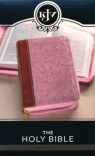 KJV Pocket Bible  Pink/Brown with Zipper